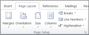 shortcut keys for insert a page break in word for mac 2011